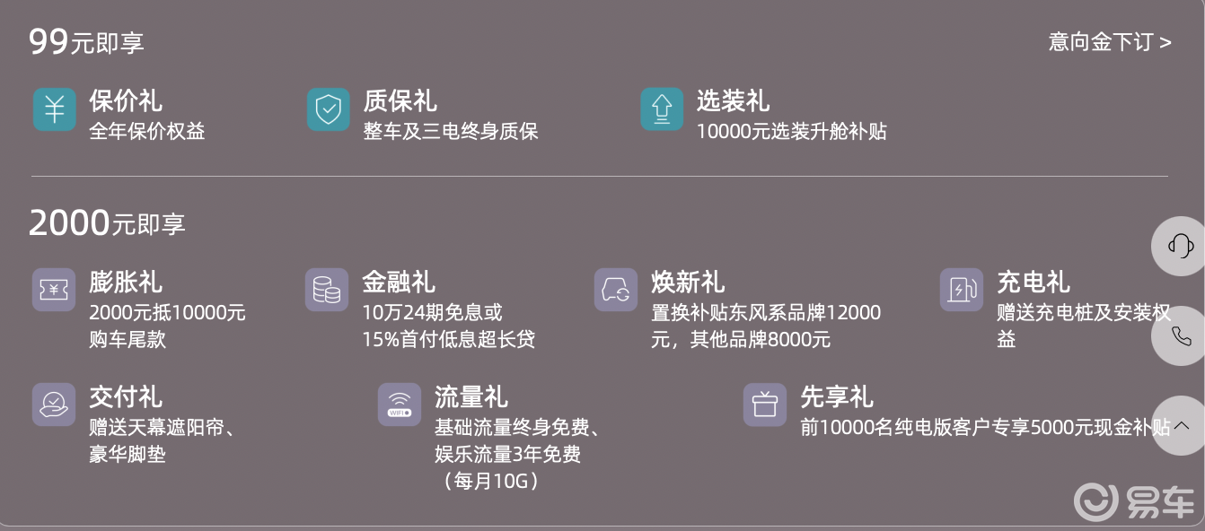 15.96万元起，东风奕派 eπ007售价公布